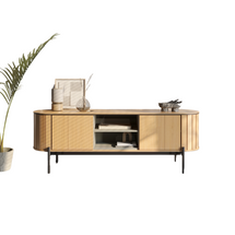 Kaksiovinen RTV-kaappi tammi vincenza/eukalyptus ROLLO ROLLO