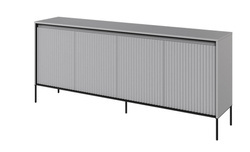 Harmaa iso lipasto 196 cm TREND