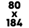 80x184