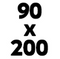 90x200 \ jersey 100% polyesteri